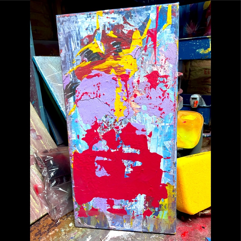 Paintings sets single all canvas various colors